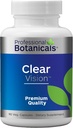 Botánicos profesionales Visión clara Vitaminas Ojo - Lutein, Zeaxanthin apoya el Estreno Ojo, Ojos secos y Visión Salud – 90 cápsulas vegetarianas
