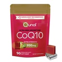 Qunol CoQ10 200mg Soft Chews, Extra Strength & Ultra High Absorption Coenzyme Q10 Suplemento, #1 Cardiólogo Suplemento recomendado para la salud del corazón, 90 Cuenta