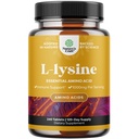Natures Craft L Lysine 1000mg por Serving Suplementos Nutricionales - L-lysine Amino Amino Acidos Esenciales para la Salud del Ojo Cuidado de la Lip Bone Soporte Sistema Inmune Crecimiento muscular y Collagen Vegetariano 240 Tablets