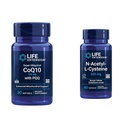 Super Ubiquinol CoQ10 con PQQ, CoQ10, PQQ & N-Acetyl-L-Cysteine (NAC), Immune, Respiratory, Liver Health