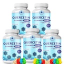 Quercetina Gummies - Quercetina con bromelaina Vitamina C + Zinc Vitamina D3 – Quercetina Chewable 900mg Suplementos - Quercetina para niños y adultos (5)
