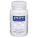 Pure Encapsulations Green Tea Extract (Decaffeinated) TEN Hypoallergenic Antioxidant Support for All Cells in The Body* TEN 120 Capsules