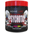 Insane Labz Psicotic, High Stimulant Pre Workout Powder, Extreme Lasting Energy, Focus and Endurance with Beta Alanine, Creatine Monohydrate, DMAE, 35 Srvgs (Strawberry Lemonade)