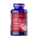 Coenzima del orgullo de Puritan CoQ10 400mg, Suplemento dietético para la salud del corazón, presión arterial, salud del Gum oral y soporte para envejecimiento saludable, 120 Day Supply, Rapid Release Softgels