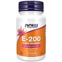 AHORA Suplementos de alimentos, vitamina E-200 UI, D-Alpha Tocopheryl, Protección Antioxidante*, 100 Softgels