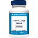 La Vitamina Shoppe Niacinamide 500MG, soporta los niveles de colesterol ya dentro del rango normal, una vez al día (100 cápsulas)