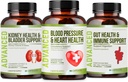 Suplemento de Apoyo a la Presión de Sangre de la Salud del Corazón - Apoyo a la Presión de Sangre " Circularidad Saludable Naturalmente con Hawthorn Berry " Hibiscus. Vitaminas Pills for Healthy Hypertension (BP) & Corazón saludable.