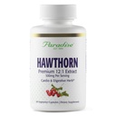 Herbs Paradisiaco Berry Hawthorn, Extracto entero activo, Super Potent, Ultra Pure, Vegan, No GMO, Gluten Free, 60 cápsulas vegetarianas