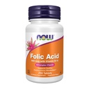 AHORA Ácido fólico 800 mcg con vitamina B-12,250 tabletas
