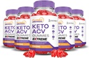 (5 Pack) Turbo Ripped Keto ACV Gummies Extreme 2000MG Turbo Ripped Keto Gummies Apple Sider Vinegar Formulado con granate Beet Juice Powder B12 Vegan Non GMO 300 Gummys