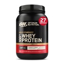 Optimum Nutrition Gold Standard 100% Whey Protein Powder, Cookies &amp; Crema, 2 libras (paquete mayo Vary)