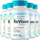 IDEAL PERFORMANCE (5 Pack) Revision Eye Supplement Pills Advanced Vision 2.0 Eye Care Complex Vitamin Capsules Pro (300 cápsulas)