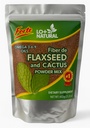 Linaza con Nopal Forte – 8 oz – 100% Flaxseed " Nopal Cactus Powder – Fiber-Rich Digestive Support – Ground Blend Dietary Supplement – Vegan " Non-GMO