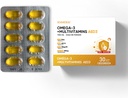 Multivitaminas con Omega-3, Multivitamina para Mujeres y Hombres, Aceite de Pescado Coado Enterico DHA/EPA con Vitamina A, Vitamina E y Vitamina D3 para Soporte de Función Inmunitaria (1 Box 30 Softgels)