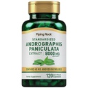 Piping Rock Andrographis Paniculata Extract  8000 mg peru 120 Capsules  Suplemento herbario estandarizado