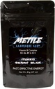 Bebida de energía Powder - 50 Sirve para servir a Sugar Gratis ← 200mg Caffeine - Mettle Energy Drink Mix (Mixed Berry Blue)