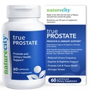 NatureCity True-Prostate Urinary Tract &amp; Prostate Support Supplement for Men's Health Cranberry Extract &amp; Super Beta Prostate Sitosterol Complex 60 Capsules - Prostate Health for Men