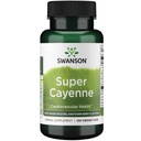 Swanson Super Cayenne - con Ginger Rhizome, Hawthorn Berry &amp; Lecithin 100 Veg Caps
