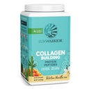 Sunwarrior Collagen Peptides Building Powder ¦ Vegan Collagen for Women Plant-Based Protein Powder ¦ Hyaluronic Acid, Biotin, Silica, Vitamina C for Hair Skin &amp; Nails ← 40 Servings, Vanilla Flavored