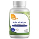 Zahler Male Vitality+ Male Support Enhancing Supplement Formula with Shilajit, Ashwagandha, CoQ10, Vitaminas y Minerales - Kosher Non-GMO Mens Health Supplement for Reproductive Wellness (120 Count)
