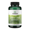 Extracto de hoja de oliva Swanson Capsules con 20% de Oleuropeina - Proporciona soporte inmunológico, promueve la salud del sistema cardiovascular y apoya la presión arterial sana - (120 cápsulas, 500 mg cada uno)