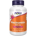 AHORA Suplementos de alimentos, Niacinamida (Vitamin B-3) 500 mg, Producción de energía*, 100 cápsulas de verduras