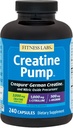 Bomba de Creatina de Laboratorios Fitness con L-Citrulline, L-Arginine y Crepure Monohidrato de Creatina - 240 cápsulas