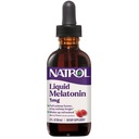 Melatonina líquida de Natrol 1 mg, Melatonina de Adulto Suplemento de Faster de Otoño de Otoño y Manténganse más largos, Despierta refrescado, 2 FL OZ líquido sabor a Berry, 15 servicios