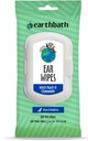 cuerdas para perros de la tierra - Limpiador de oídos de perros suaves, Best Pet Wipes for Dogs & Cats, Hecho en EE.UU., Wipes para perros sin crueldad, Mantenga los oídos de su mascota naturalmente claro &amp; Infección Gratis - 30 Conde (1 Pack)