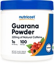 Nutricost Guarana Extract Powder 100 Grams Por Bottle - Natural brasileño Herbal Caffeine Energizer Suplemento