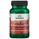 Swanson EFA Krill Oil " ASTAXANTHIN 30 SGELS