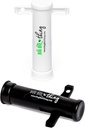 Herramienta de Succión Bita de Bug, Retirador de Envenenamiento - Bites de Bug y Abejas / Alas, Alivio de Bita de Insecto Natural- 1 Negro/1 Blanco