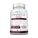 Tinitol de ciencia aprobado - Suplemento de soporte de Tinnitus - Anillo de grasa en los oídos - Boost Inner Ear Health - 1 Botella - 3 Month Supply - Made in the USA