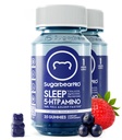 SugarBearPro Sleep Gummy 2 Month Supply, Extra Strength Melatonin 6mg, for Men &amp; Women, Vegan Vitamin B6, L-Theanine, 5 HTP, Valerian, Sleep Aid for Adults &amp; Teens, Certified Kosher