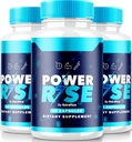 (3 Pack) Power Rise for Men, Official PowerRise for Men Pills, All Natural Male Support for Peak Performance and General Health, Premium Power Riser En Capsulas Pastillas Review (180 cápsulas)