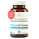Apoyo a la tiroides de algas marinas ecológicas – 210 mcg Iodo natural de Kelp, Dulse & Bladderwrack – Hipotiroidismo, Equilibrio hormonal & Metabolismo Ayuda – 90 cápsulas – por Sana Herbal y el Dr. Marco Sikaffy