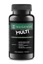 Nugenix Multivitamínico para Hombres, Multivitamina y Testosterona Soporte - 19 Vitaminas y Minerales, soporta la testosterona libre, Balance Cortisol, promueve la producción de óxido nítrico, Flujo de sangre - 60 Tabletas