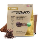 Pro JYM Natural Chocolate Brownie Protein Powder Blend - Whey Protein Isolate, Casein, " Milk Protein Isolate, for Men &amp; Women Recovery Shakes ← JYM Supplement Science ← 45 Servings