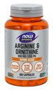 Ahora Comida Arginina Ornithine 100 Caps