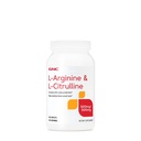 GNC L Arginine + L Citrulline 500mg Cada Suplemento, soporta la producción de óxido nítrico y tono de vaso sanguíneo saludable, 120 Servimientos