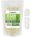XPRS Nutra Tamaño 4 cápsulas vacías - 1000 Contar pequeñas cápsulas vegas vacías vacías- píldoras vegetarianas - DIY Vegetable capsule relleno - Fillable Do-It-youself Veggie Caps for Supplements