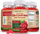 Extra Strength Glucosamine Joint Support Gummy Supplement TEN Natural Joint Health Support " Flexibility for Back, Knees, " Hands TEN Vitamin E for Immune Support for Women " Men TEN 120 Gummies
