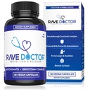 Rave Doctor 5 HTP Suplemento - Vitaminas Rave Esenciales para Goers Festival, Accesorios Rave, Esenciales del Festival, Engranaje del Festival, Esenciales Rave, 5htp Suplemento