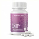 Seroflora Boric Acid Vaginal Suppositories 600 mg 30 Capsules - Boric Acid Pills for Women - Vaginal Health pH Balance for Women - Supports Vaginal Odor Control. Hecho en EE.UU.