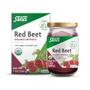 Salus Red Beet Crystals - Orgánica Nutricional Beet Root Powder Mix - Superfood Powder Suplemento con Vitamina C, Folate, Magnesium &amp; Potassium - 7 oz
