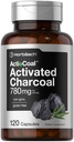 Horbäach Charcoal Pills 780mg Ø 120 Capsules ¦ Activated Charcoal from Coconut Shells
