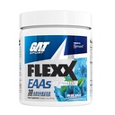 GAT SPORT Flexx EAAs + Hidración, Aminoácidos Esenciales Avanzados, 30 Servimientos (Blue Razz)
