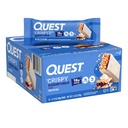 Quest Nutrition Crispy Blueberry Cobbler Hero Protein Bar, 16g Protein, 1g Sugar, 3g Net Carb, Gluten Free Protein Snack, Keto Friendly, 12 Cuenta