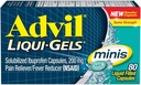 Advil Liqui-Gels Minis, 80 Capsules Por Bottle (5 Botellas)