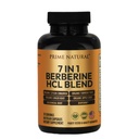 PRIME NATURAL Berberine HCl 600mg Organic Ceylon Cinnamon 400mg Organic Turmeric 200mg Organic Ginger 130mg Organic Apple Cider Vinegar 65mg Goldenseal Root 6.5mg Bioperine 3mg ← 60 cápsulas